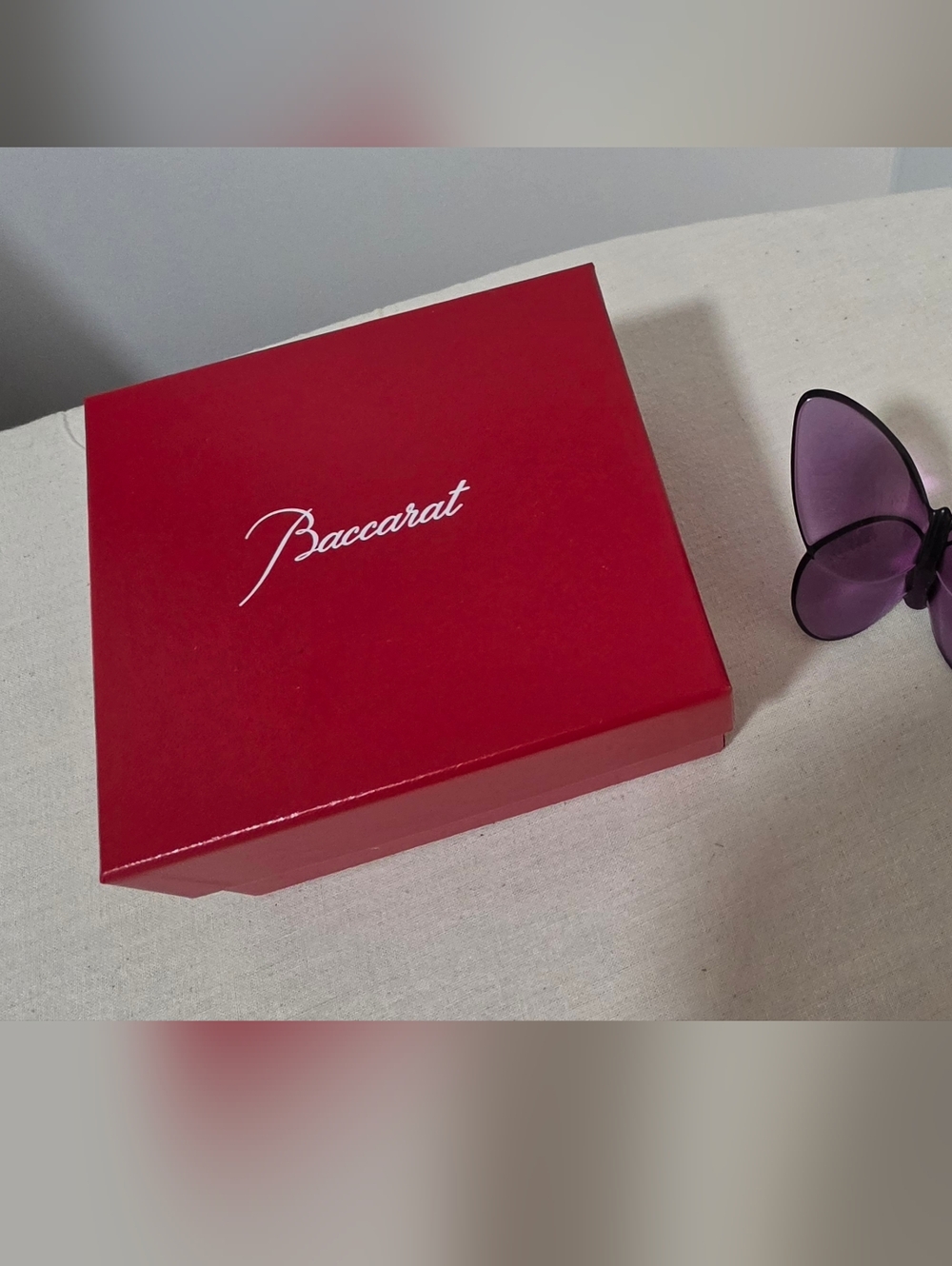 Baccarat Lucky Crystal Butterfly - Picture 6 of 8